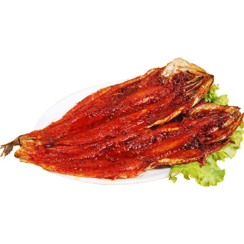 会宝 延边风味香辣明太鱼80g 朝鲜风味烤明太鱼干辣明太鱼