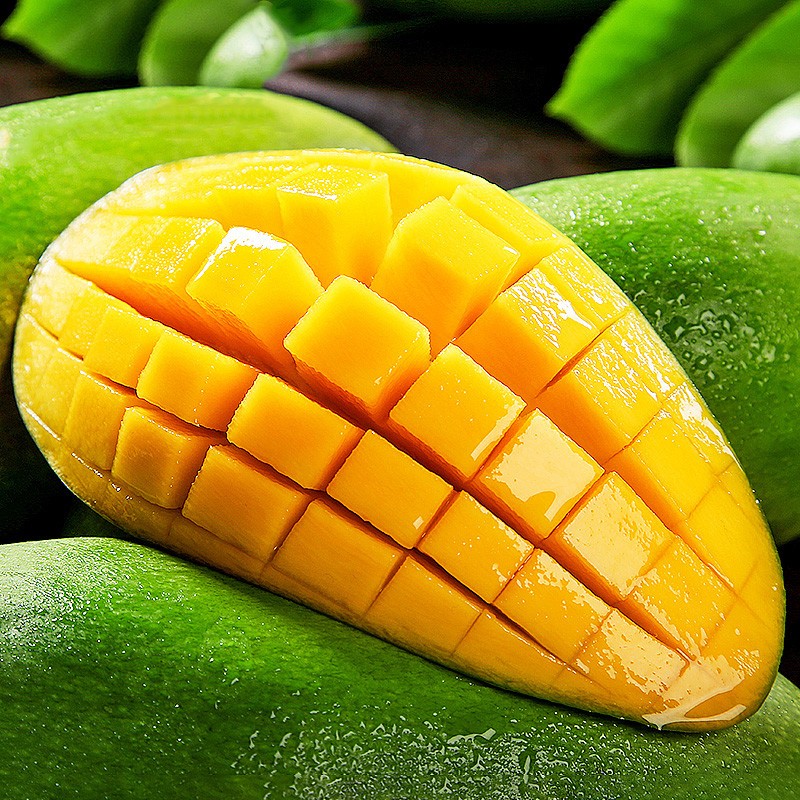 爱果熊 国产青芒芒果 甜芒果 大青芒新鲜水果 活动4.5斤400g+怎么样,好用不?