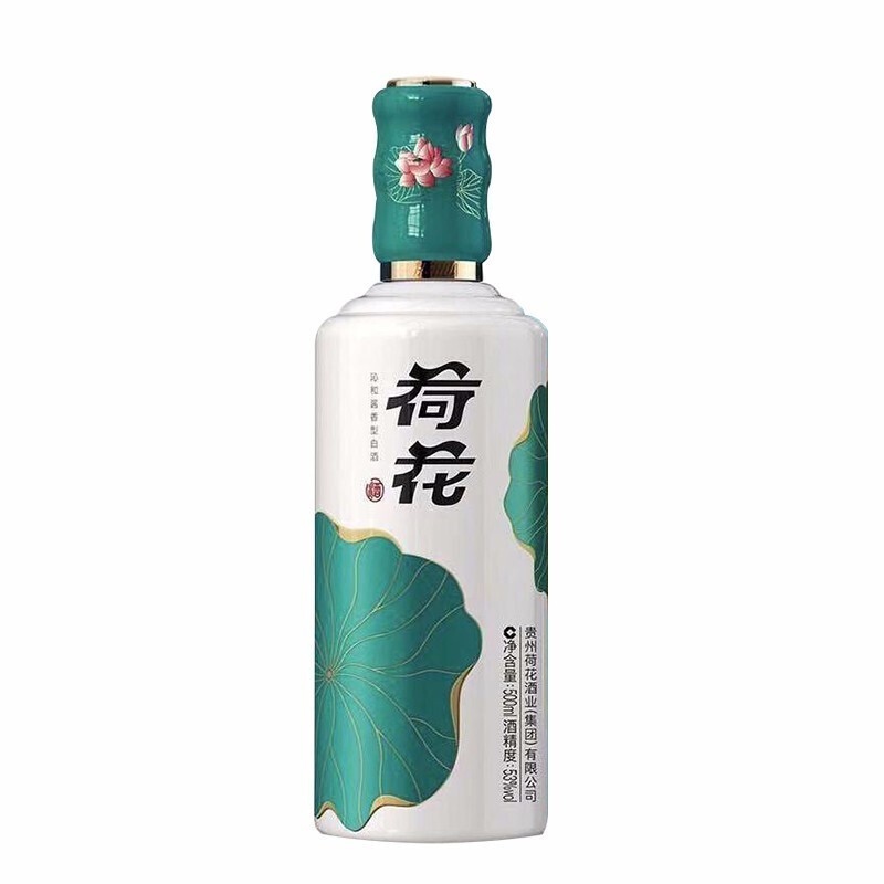 荷花白酒上品荷花酱香型53度500ml6瓶整箱装camdjaamlx