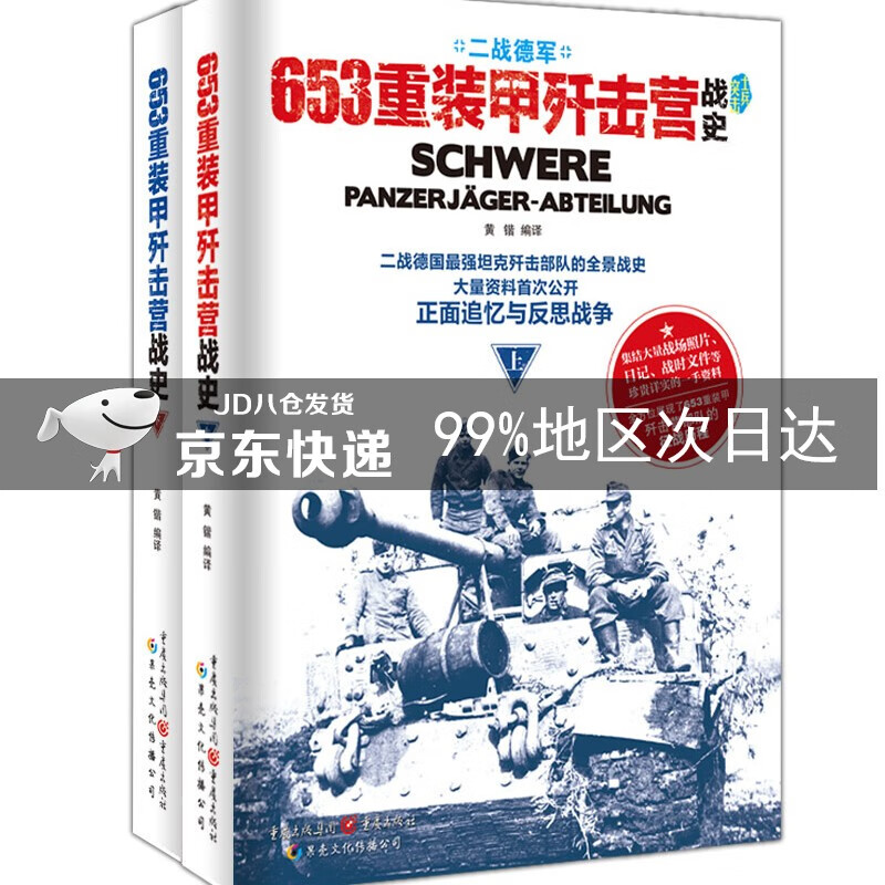 653重装甲歼击营战史（上、下册）