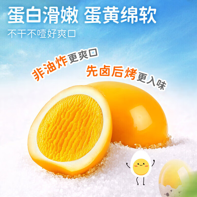 盐津铺子卤香鹌鹑蛋 盐焗蛋 卤蛋独立小包小吃 蛋皇谷物 零食食 21颗 7包鹌鹑蛋(香卤味140g)