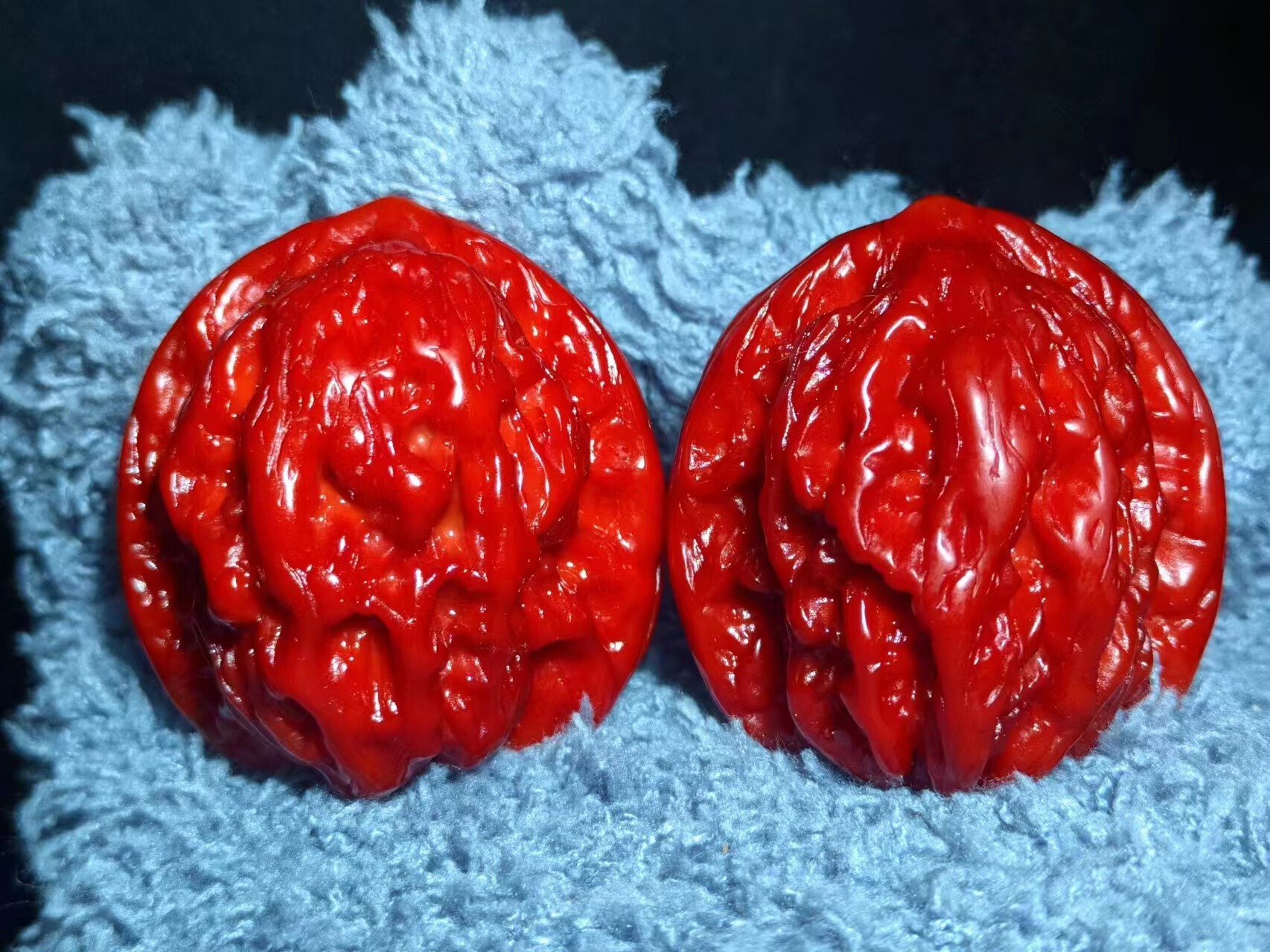 麦穗虎头35-38机刷包浆玉化 20mm以上