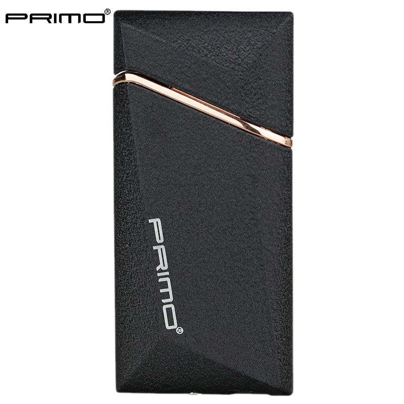 PRIMO打火机USB充电打火机 摇一摇感应陨石黑（含可替换电阻丝一个）