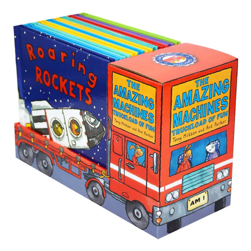 Amazing Machines Truckload of Fun 10册 神奇的机器 英文原版