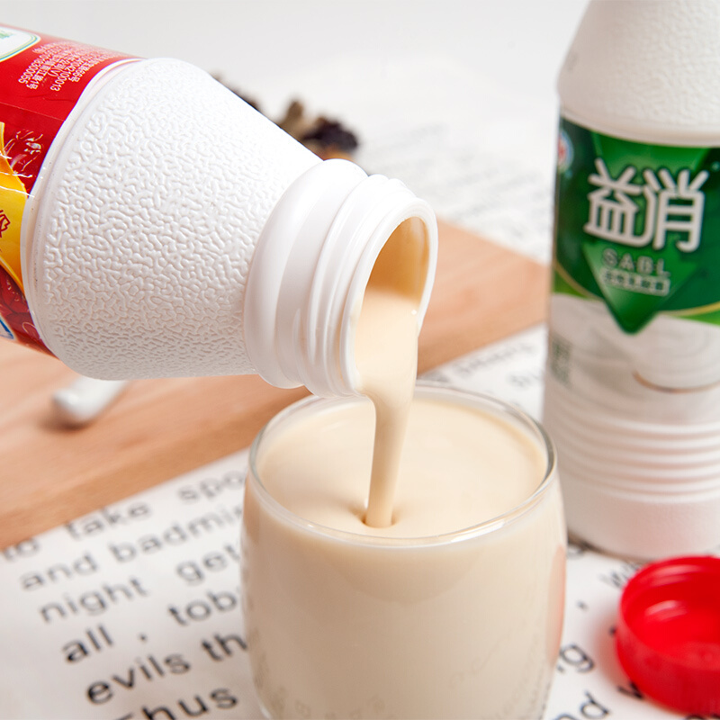 伊利红枣瓶装桶装纯酸奶450克x5瓶尚补坊益消酸奶可选 5桶口味备注