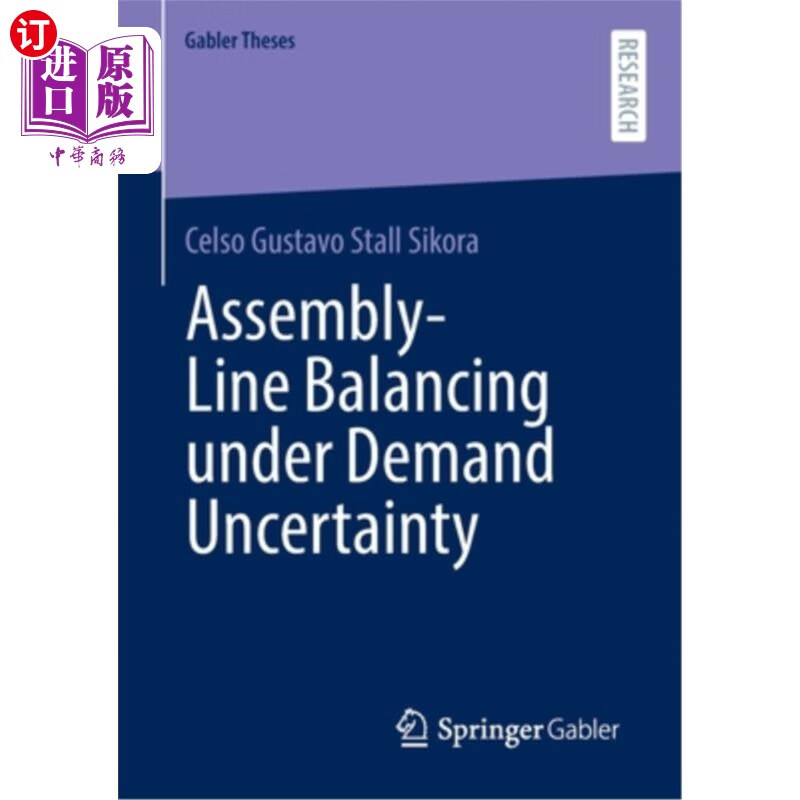 海外直订assembly-line balancing under demand uncertainty 需求不