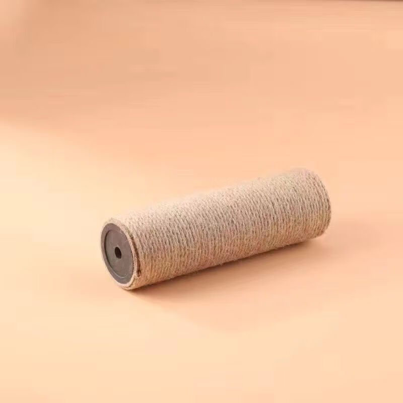 元族貓籠子固定貓抓柱子掛式磨爪麻繩貓繩貓爬架貓咪玩具替換劍麻實(shí)木 麻繩替換柱40cm