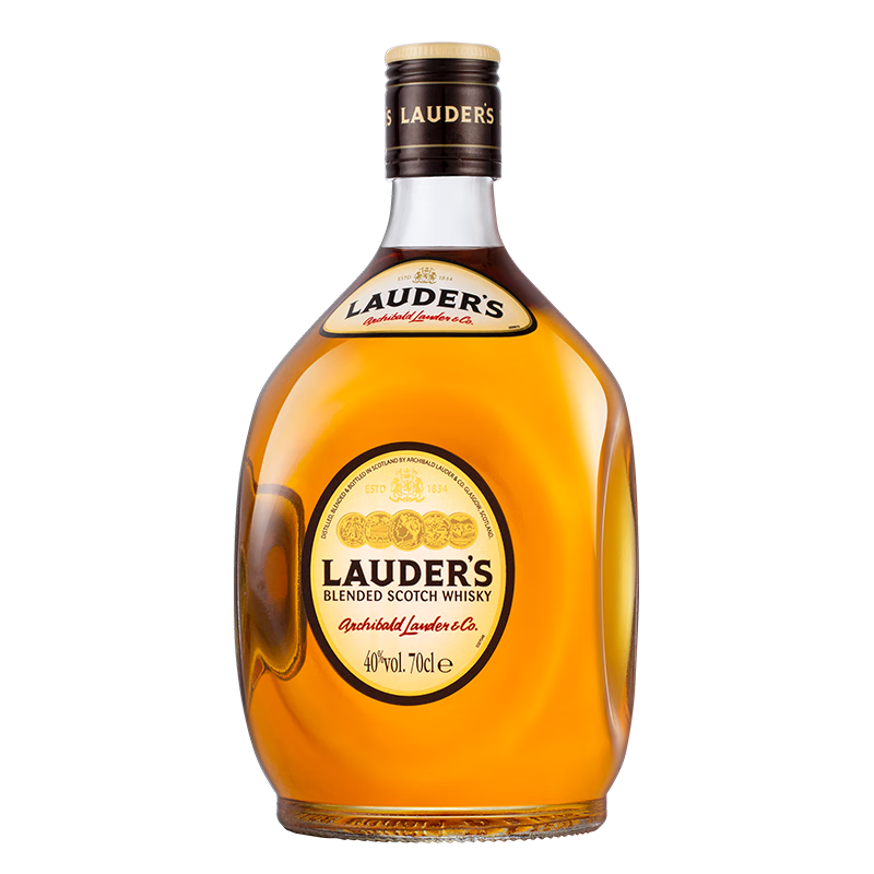劳德士（LAUDER＇S）苏格兰威士忌酒苏威口粮酒英国进口洋酒调和威士忌700ml