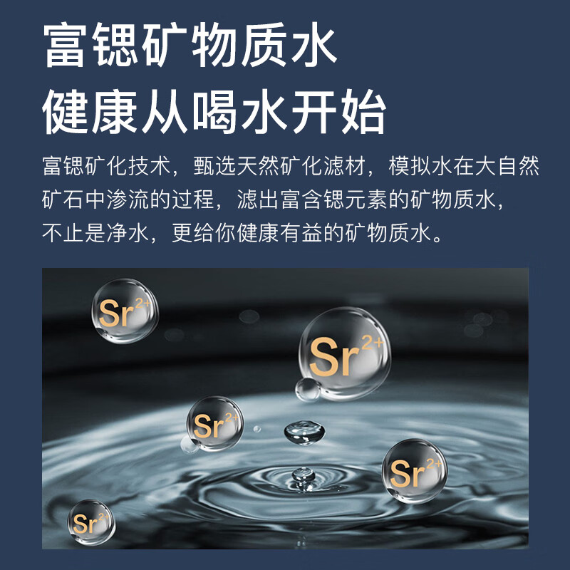 世韩(SAEHAN)富锶4:1微废水纯水护膜】10S净水器管线机套装家用厨房直饮RO反渗透厨下净水机1000G大通量净饮机 国补】1000G富锶矿物质水