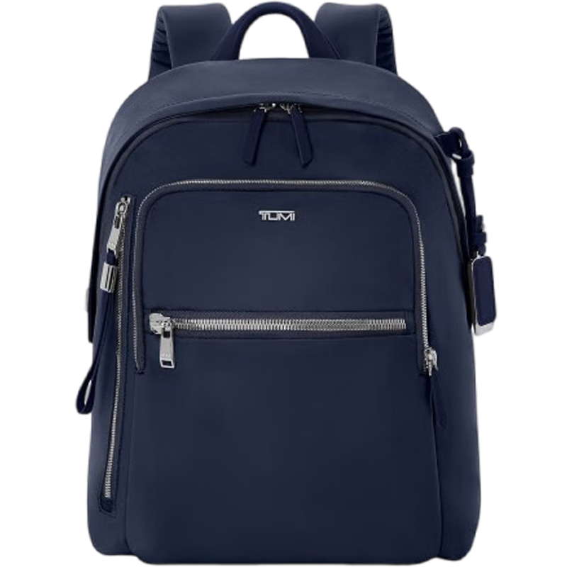 途明（TUMI）Voyageur系列女士商务旅行时尚休闲双肩包 靛蓝色 夏季出游