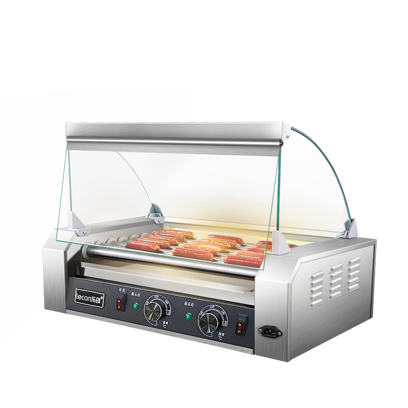 乐创商用烤肠机：高性价比的台式自动热狗机
