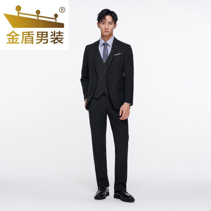 金盾(jindun)新款男西装套装商务正装外套新郎结婚西服 eztg39935004