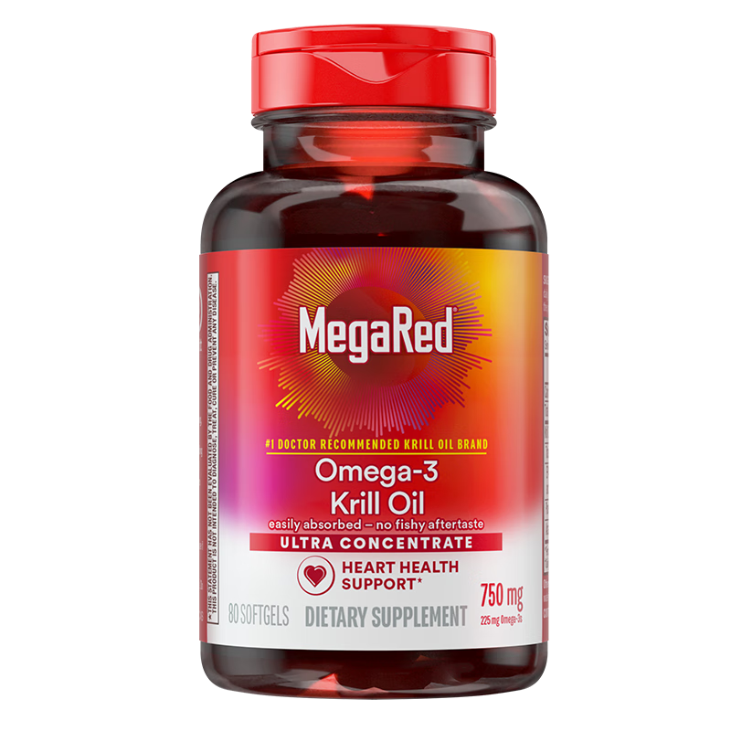 ˫11񻶣MegaRedشϼϺ 750mg 80 omega-3epaߴ Ѫ֬֬dha 걣Ʒ333.09Ԫյ