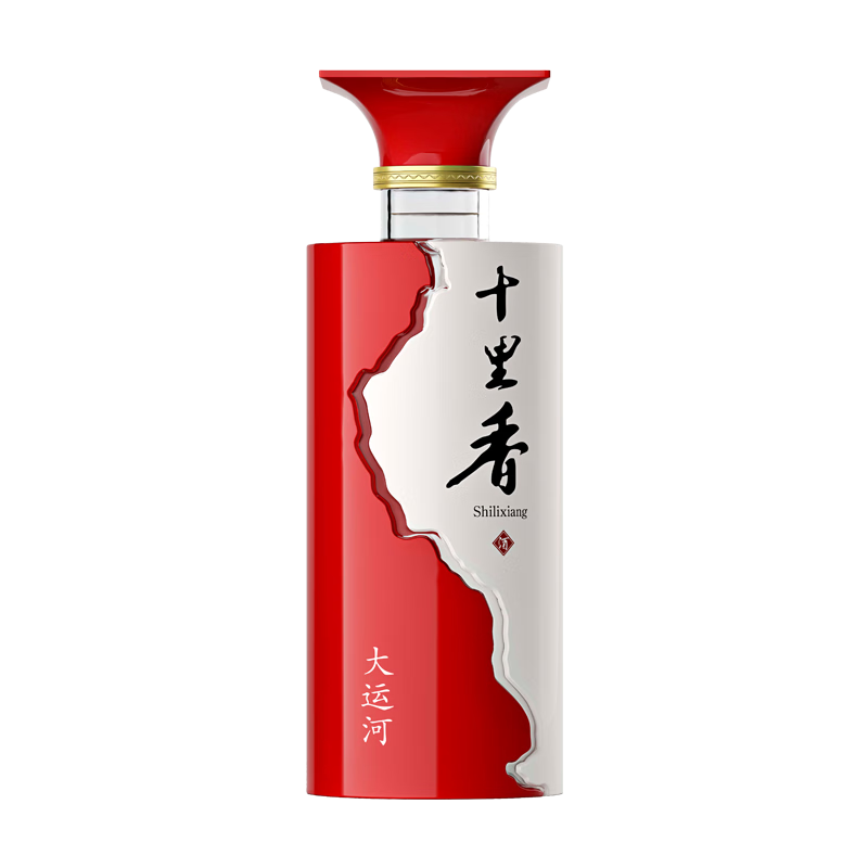 十里香（Shilixiang）【酒厂直供】十里香白酒大运河52度浓香型新五星纯粮酒 过年送礼 52度 500mL 4瓶 整箱装