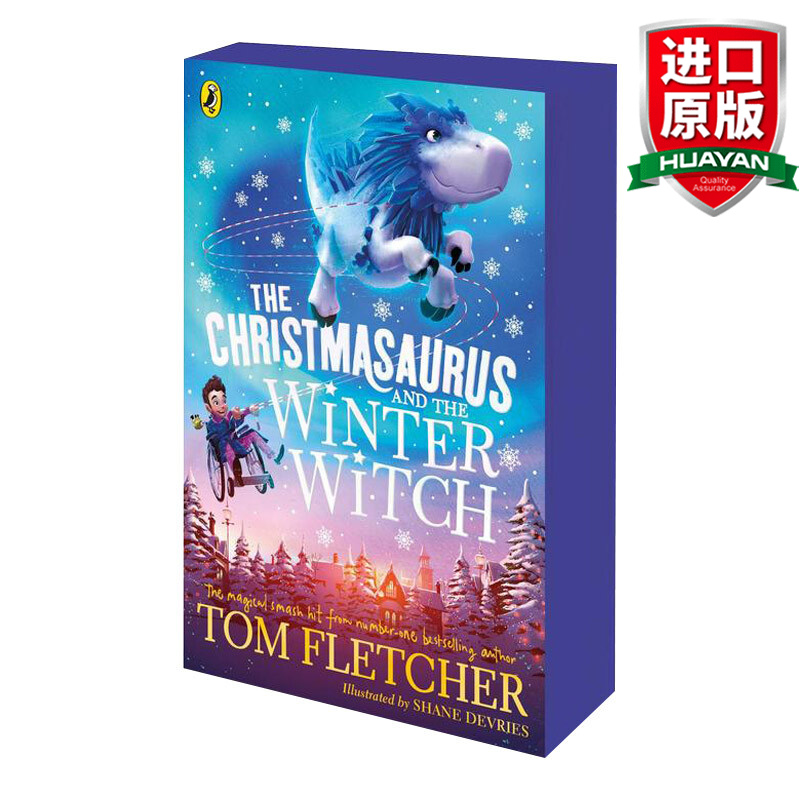 预售 the christmasaurus and the winter witch 英文原版 圣诞老人和