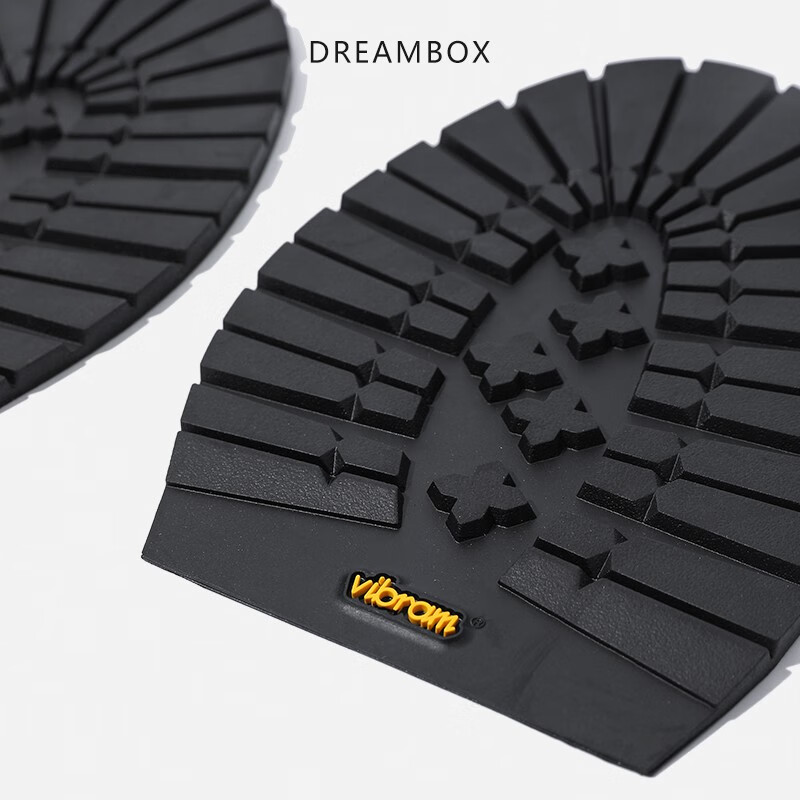 dreambox钧博vibram橡胶贴片鞋底贴底服务耐磨防滑前掌贴后跟底片 整片式(vibram橡胶片贴底服务)
