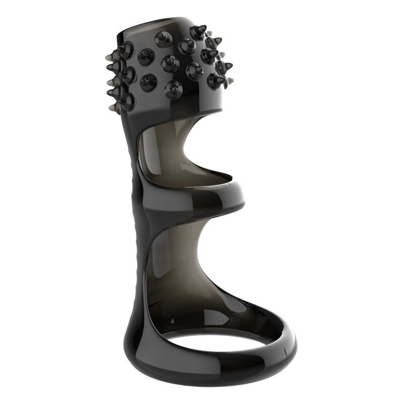 云曼狼牙套螺旋锁精环阻复环阴茎锁精环成人情趣性用品男用带刺螺旋