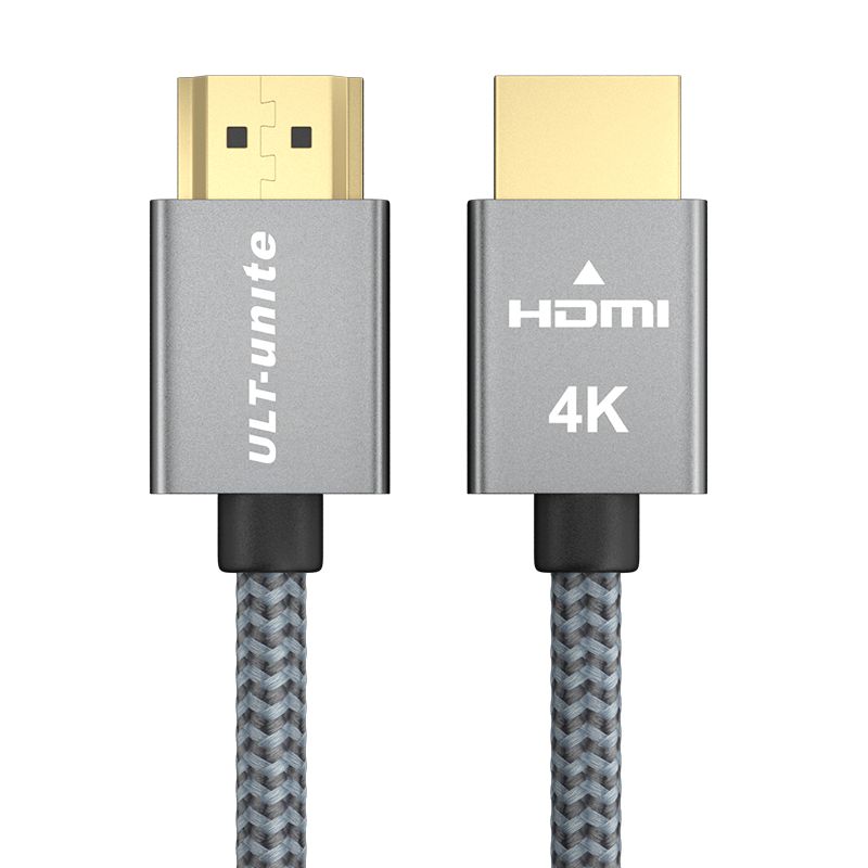 ULT-unite優(yōu)籟特HDMI線2.0版4K60Hz 1080P144Hz高清線視頻線臺式筆記本電腦電視顯示器細(xì)軟編制線0.5米