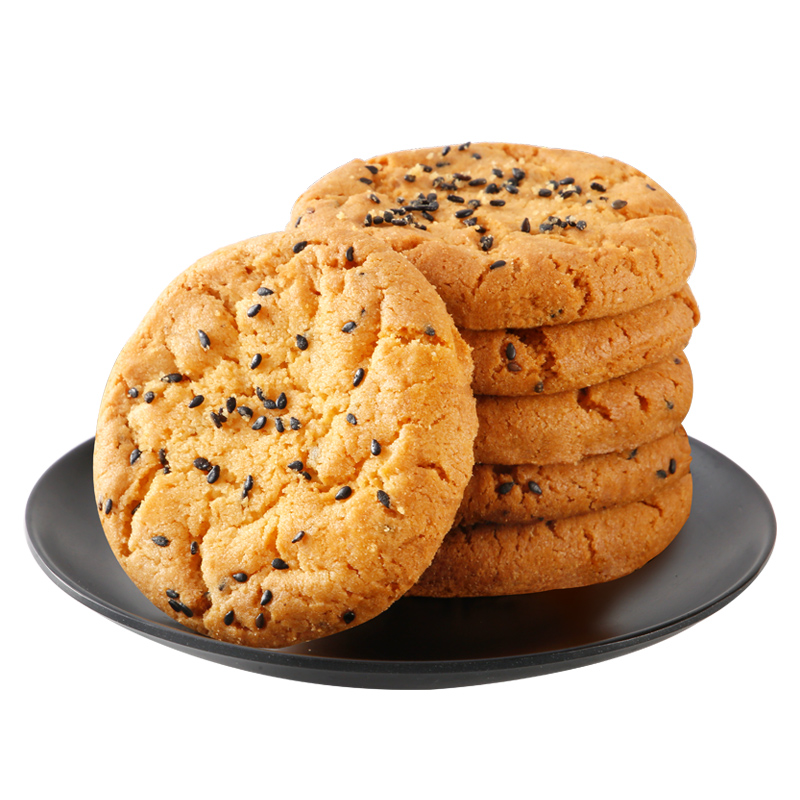 味的童话桃酥整箱散装黑芝麻核桃酥早餐零食小吃送礼礼盒 黑芝麻桃酥