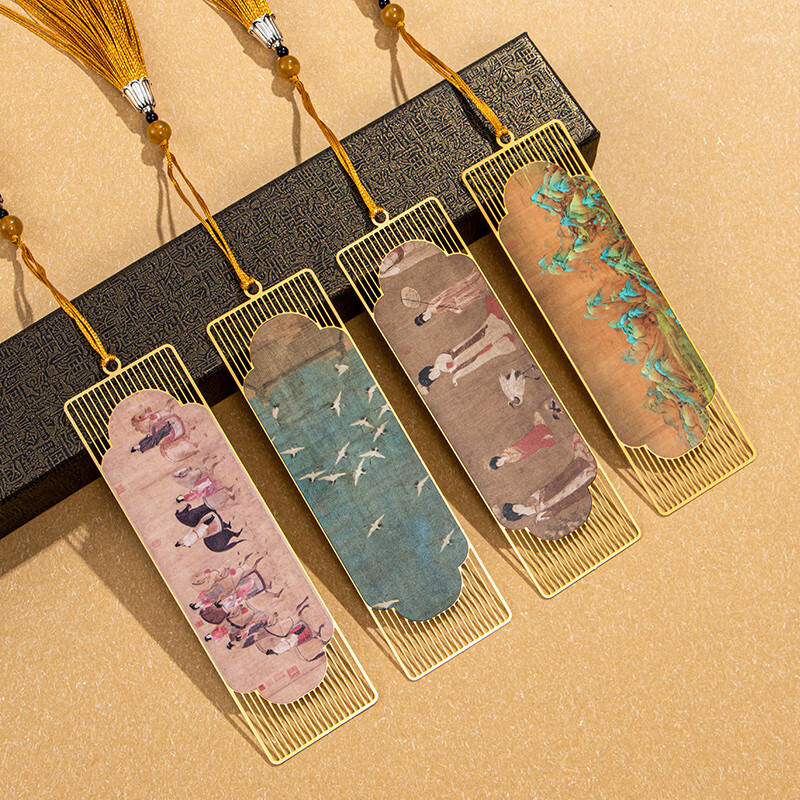 天色名画献瑞书签虢国夫人游春图教师节礼物辽宁省博物馆文创伴手礼送女老师中国特色礼物送老外TS-5944