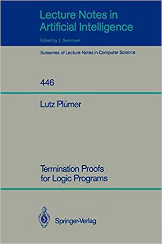 预订 termination proofs for logic programs