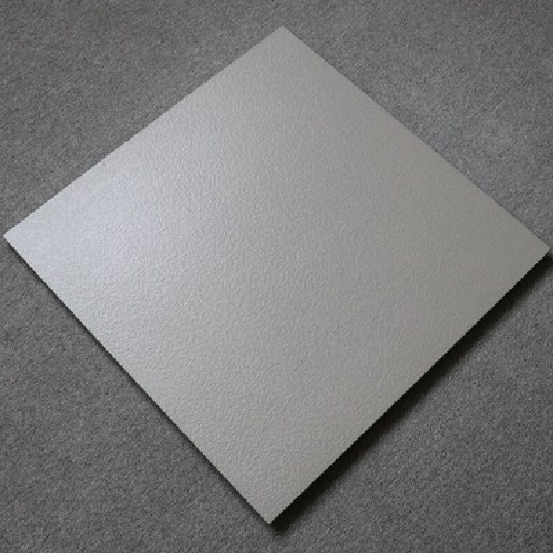 面通体瓷砖600x600灰色磨砂岩全瓷仿古砖火烧石防滑地砖 粗糙面浅灰