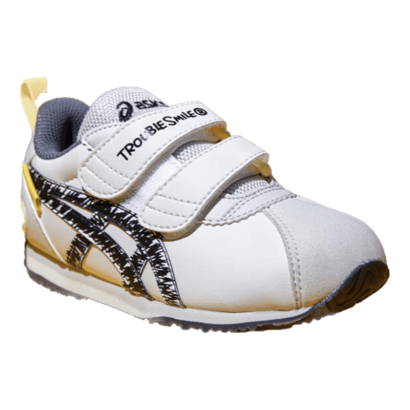 亚瑟士【商场同款】童鞋经典透气舒适男女童学步鞋1-3岁百搭小白鞋