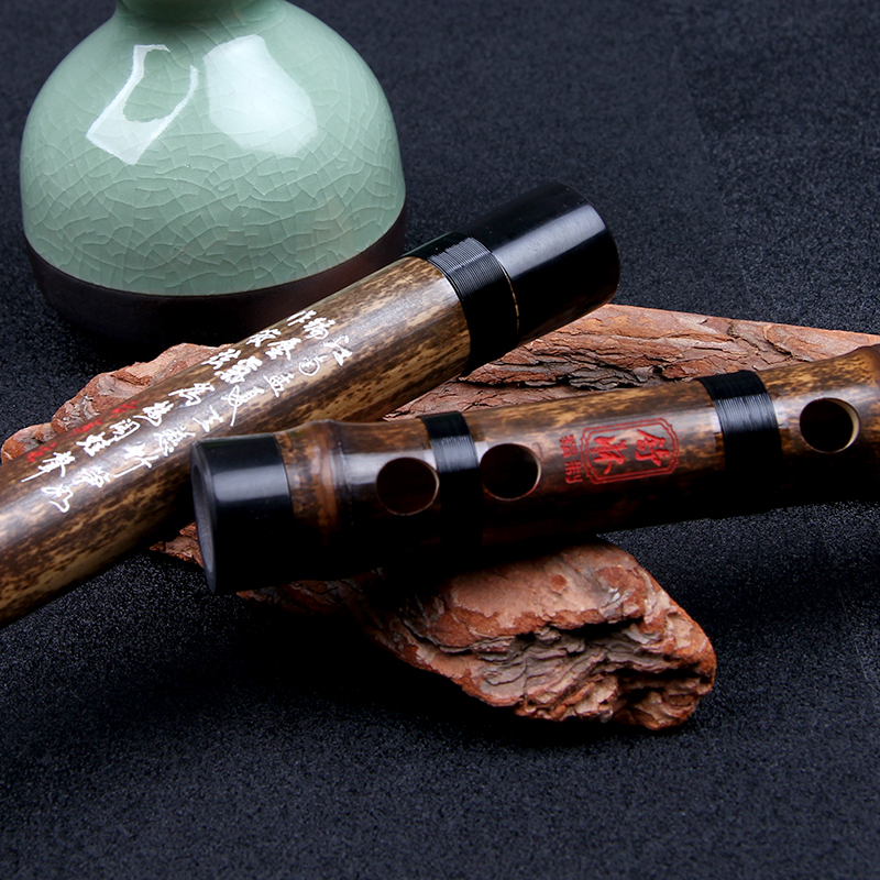 舒怀 乐器(shuhuai)精制 紫竹笛子一节横笛【古香~古色 ~音色更美】