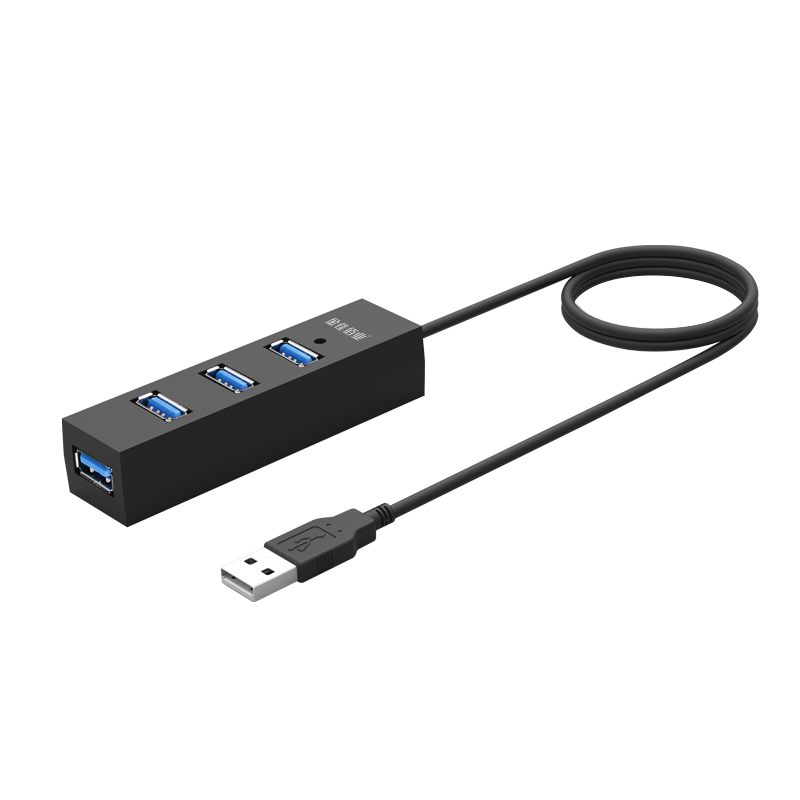金佳佰业(Millionwell) usb2.0扩展器集分线器延长笔记本电脑高速一拖四多口z307 USB2.0转4口HUB