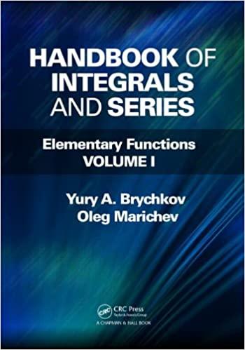 预订handbook of integrals and series: elementary fun