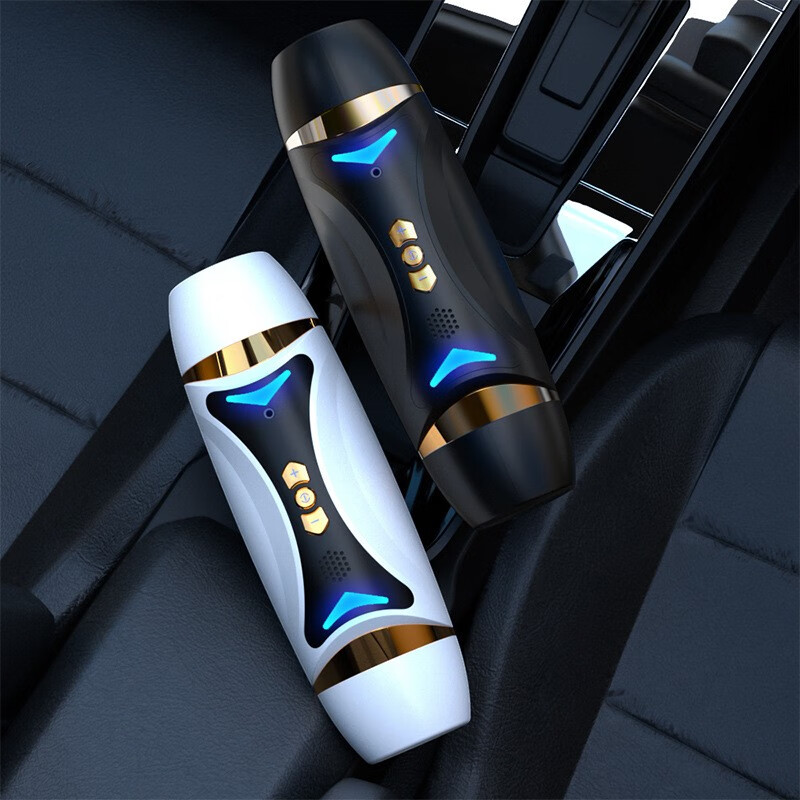 阴茎训练器飞机杯全自动电动男用自慰器具成人情趣性用品 双煞-黑色