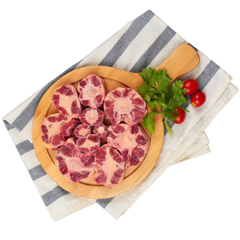 肉管家 原切乌拉圭进口牛尾巴500g/袋 火锅红烧炖煮煲汤生鲜牛肉新鲜