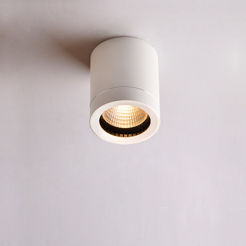 吸顶灯家用商用客厅卧室走廊免开孔洗墙照画现代简约 白色标准3000k