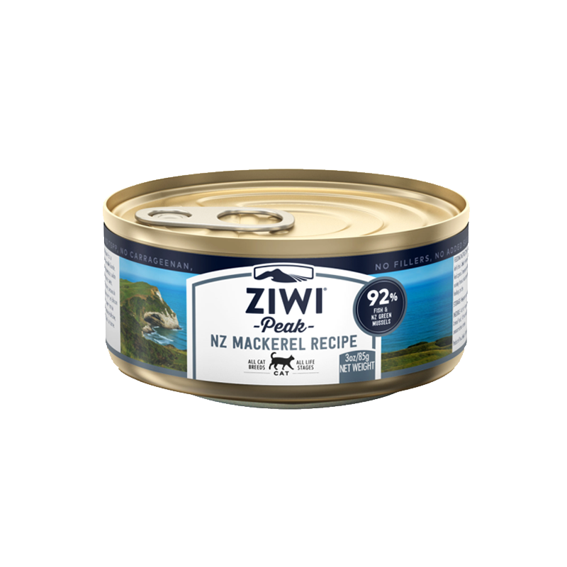 ZiwiPeak滋益马鲛鱼配方猫罐85g*1罐主食零食全猫通用