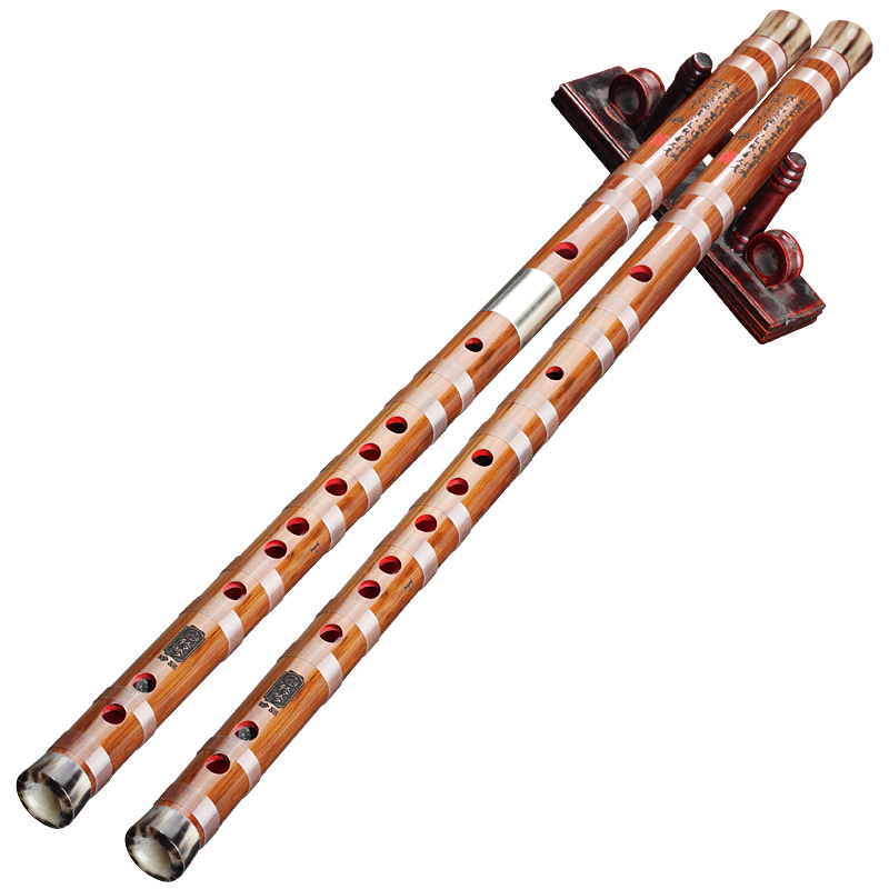 伶吟珍品级笛子大师演奏竹笛专业苦竹笛子舞台笛子 一节款 c调