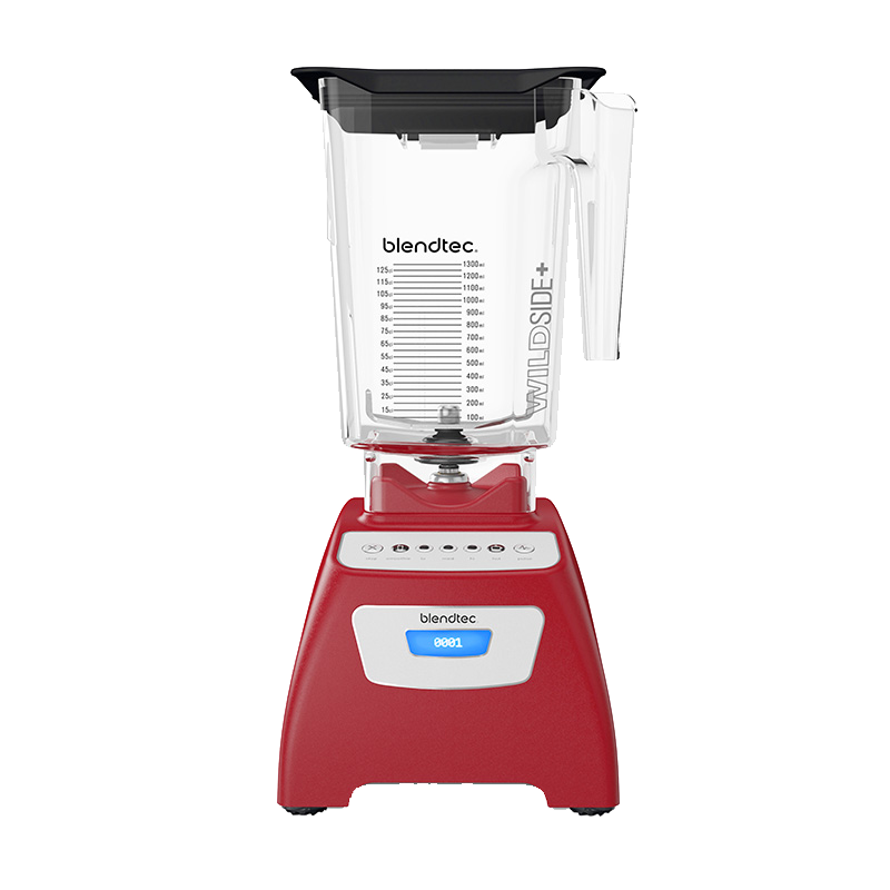 Blendtec柏兰德家用破壁机多功能料理机物理加热1560w大功率破壁机Total Blender 红色
