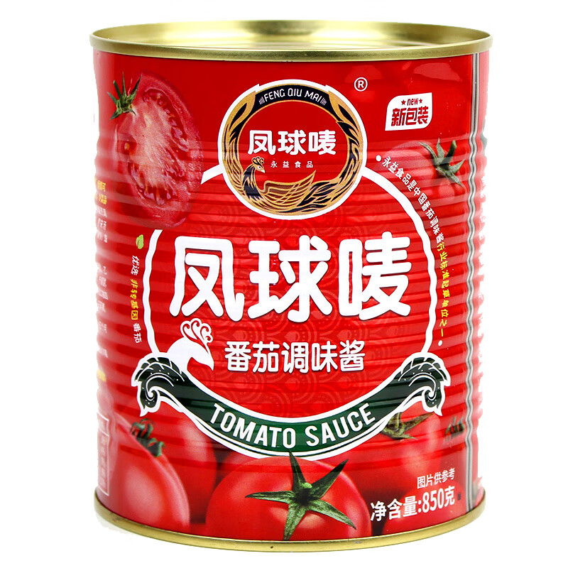 凤球唛番茄沙司850g 850g*2罐