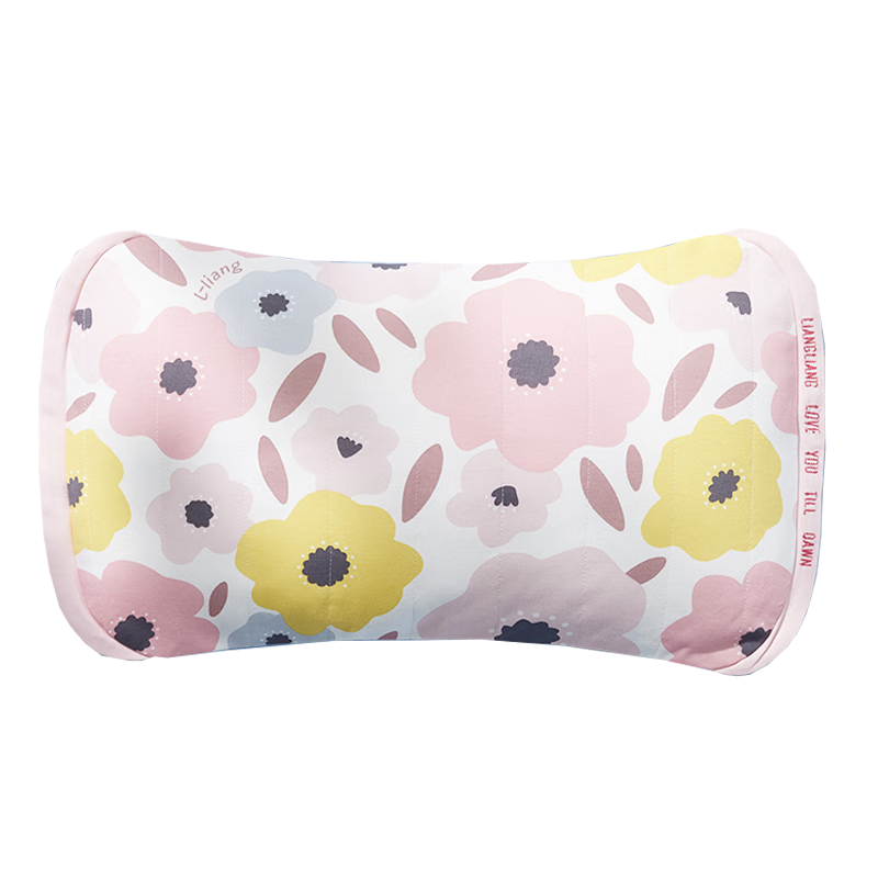 良良（liangliang）嬰兒枕頭0-3-6歲兒童醫護級枕頭定型枕糾正頭型科學(xué)防偏枕套禮盒 【科學(xué)護型】 0-3歲小綠蛙 雙枕套