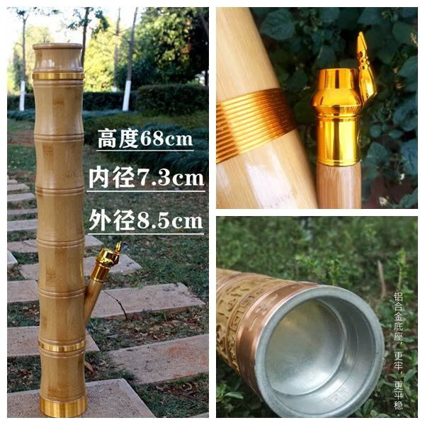 竹水烟筒制作方法教程图片
