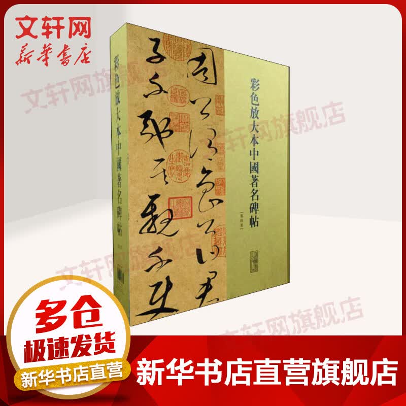 彩色放大本中国著名碑帖 (第8集)(全20册) 孙宝文编 上海辞书出版社