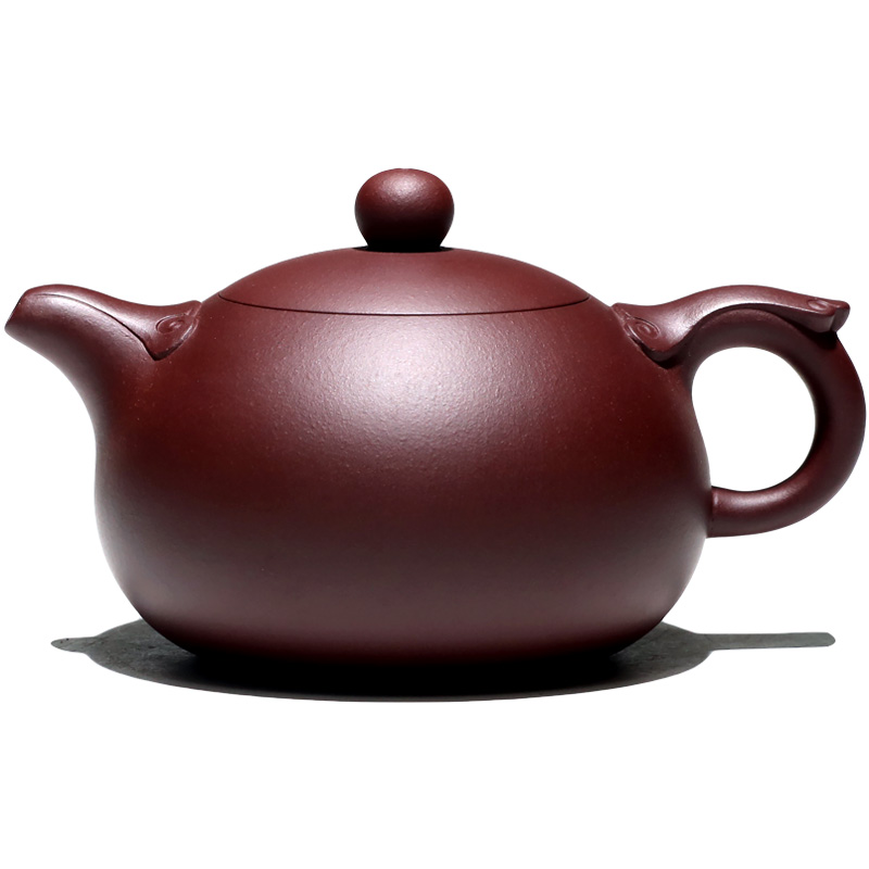 仙袋 宜兴紫砂壶名家李新生原矿 紫泥 如意西施260cc