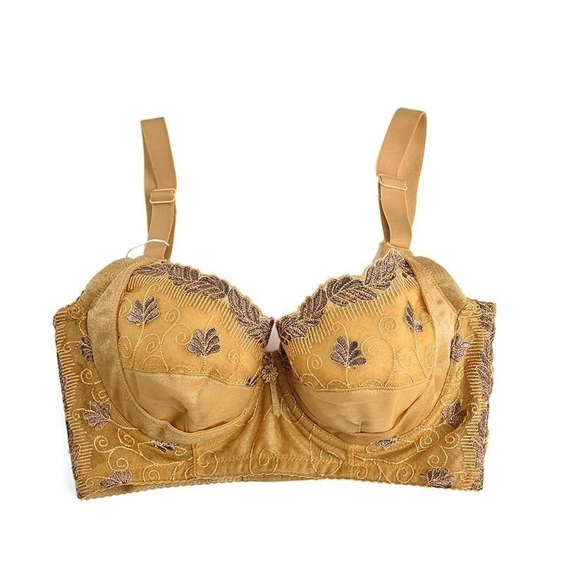 冬雾美体内衣收腹美体衣收腹肚子全身紧身身材管理器 金色(文胸) 文胸