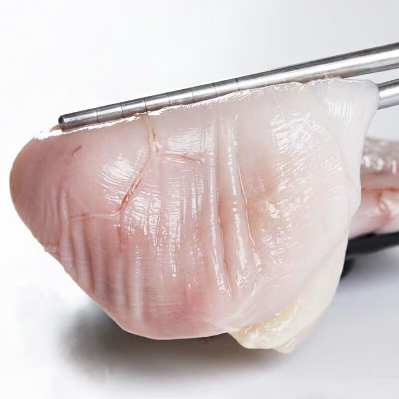 安康鱼肚新鲜干净野生鮟鱇鱼肚花胶鱼鳔野生明太鱼胶【顺丰包邮】 1斤