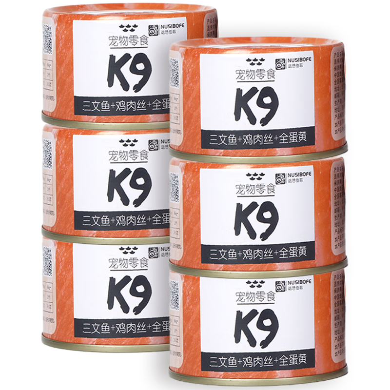 ���ڲ�����K9����ͷ��ʳ��С��Ȯʪ���跹����̩����Ȯ�������� ������+����˿+ȫ����)100g*6