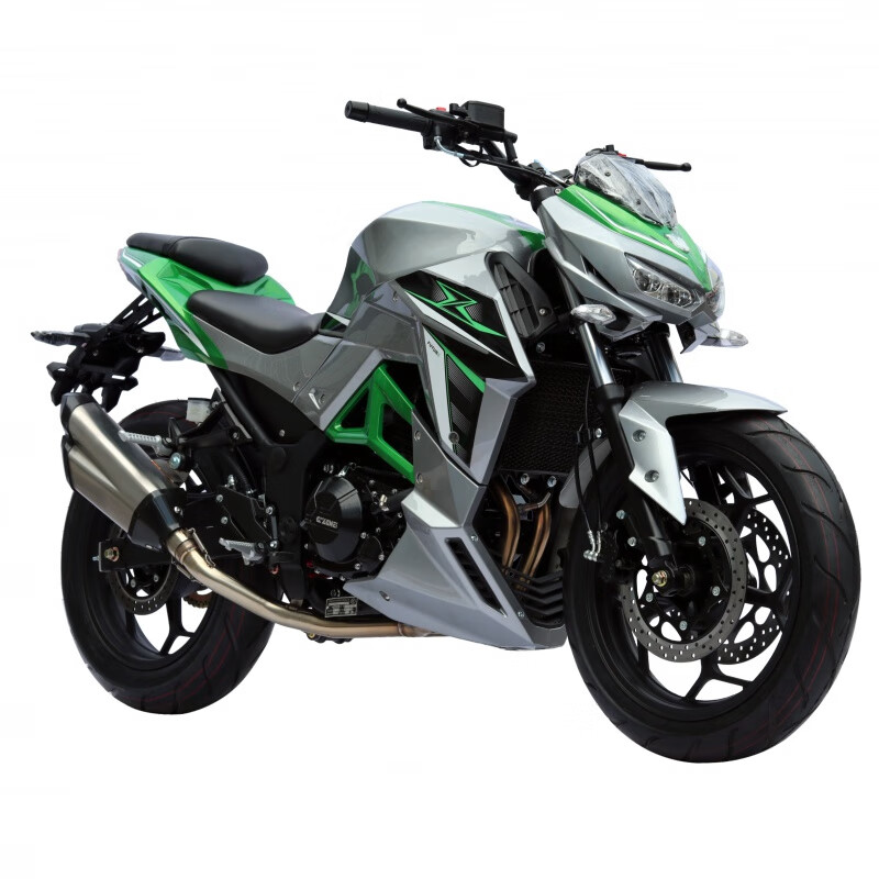 豪稳馨全新国产大蟒蛇n19摩托车街车趴赛双缸水冷400cc国四电喷可以