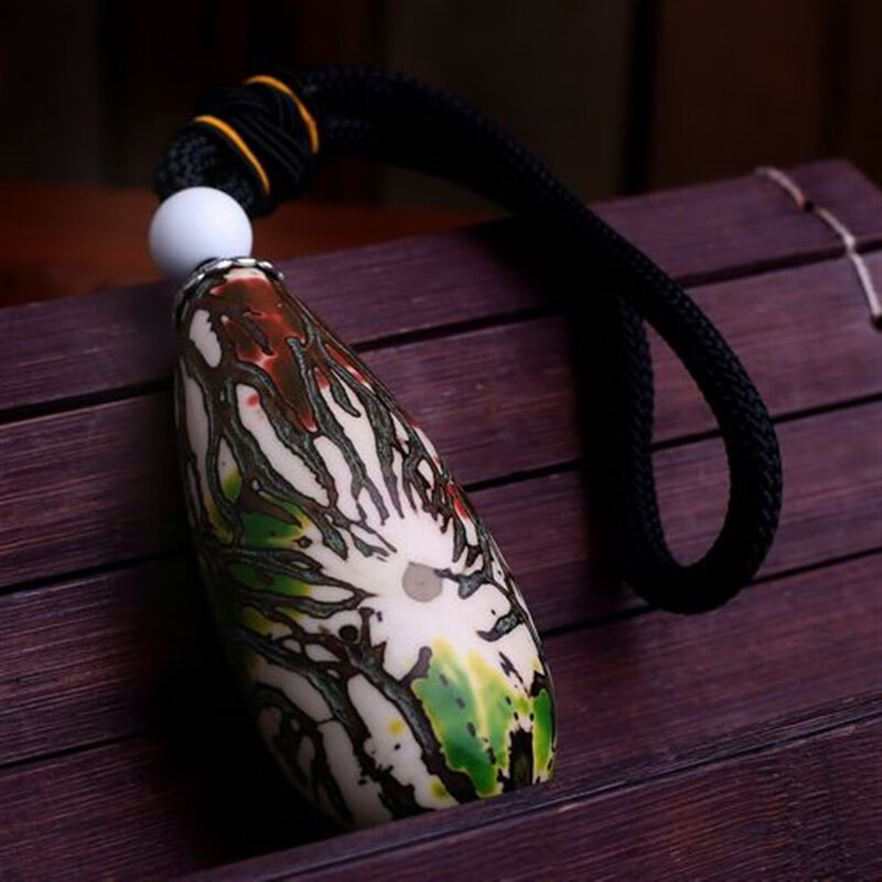 千眼菩提彩果成品打磨好红绿木色果男女手把件三彩果手串 精品三色果