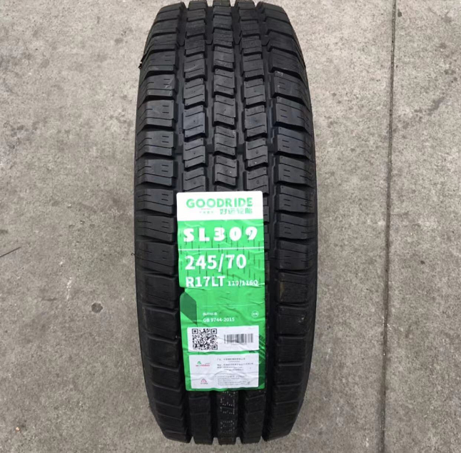 好运轮胎 245/70r17lt sl309 庆铃达咖越野加厚 24570r17 2457017