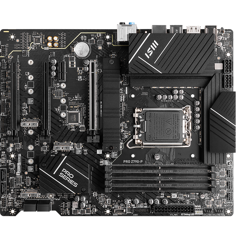 wifi 暗黑d5主板 支持13代 790系列主板d5 微星pro z790-p ddr5