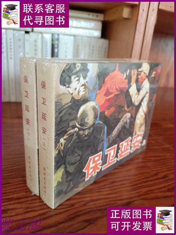 【二手9成新】保卫延安 上下册 /杜鹏程 连环画出版社