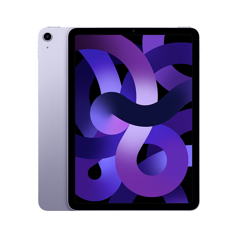 Apple 苹果 ipad2022款 iPad Air5 苹果ipad 苹果平板电脑 WLAN版 紫色 教育版本 64G